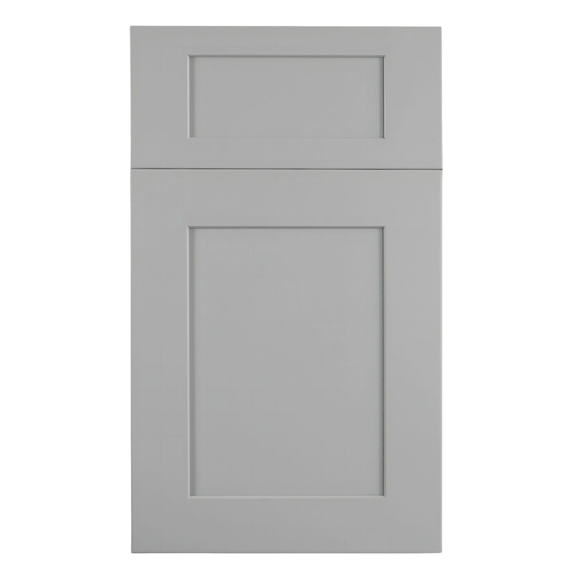 W332424-SLG  Wall Cabinet 2 Doors & 2 Shelves - Shaker Style - Light Grey   33"W x 24"H x 12"D