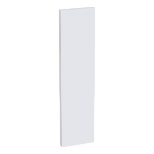 FLS48-SW  Flat Shelf - Shaker Style - Pure White   48"W x 2"H x 12"D