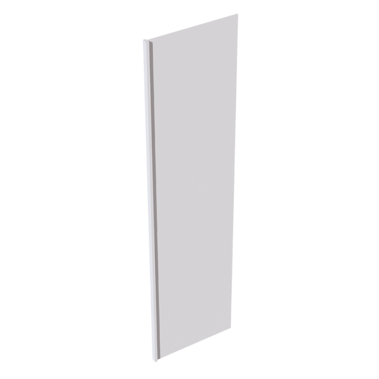 REP2496-SSW  Refrigerator Return Panel - Slim Shaker Style - White   1-1/2"W x 96"H x 24"D