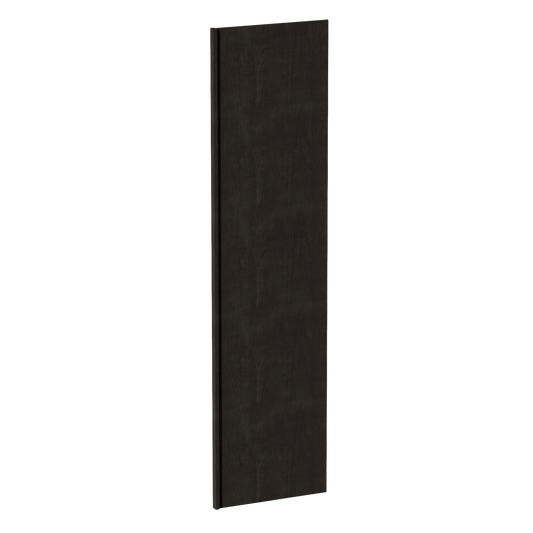 REP2496-SDG  Refrigerator Return Panel - Shaker Style - Dark Grey   1-1/2"W x 96"H x 24"D