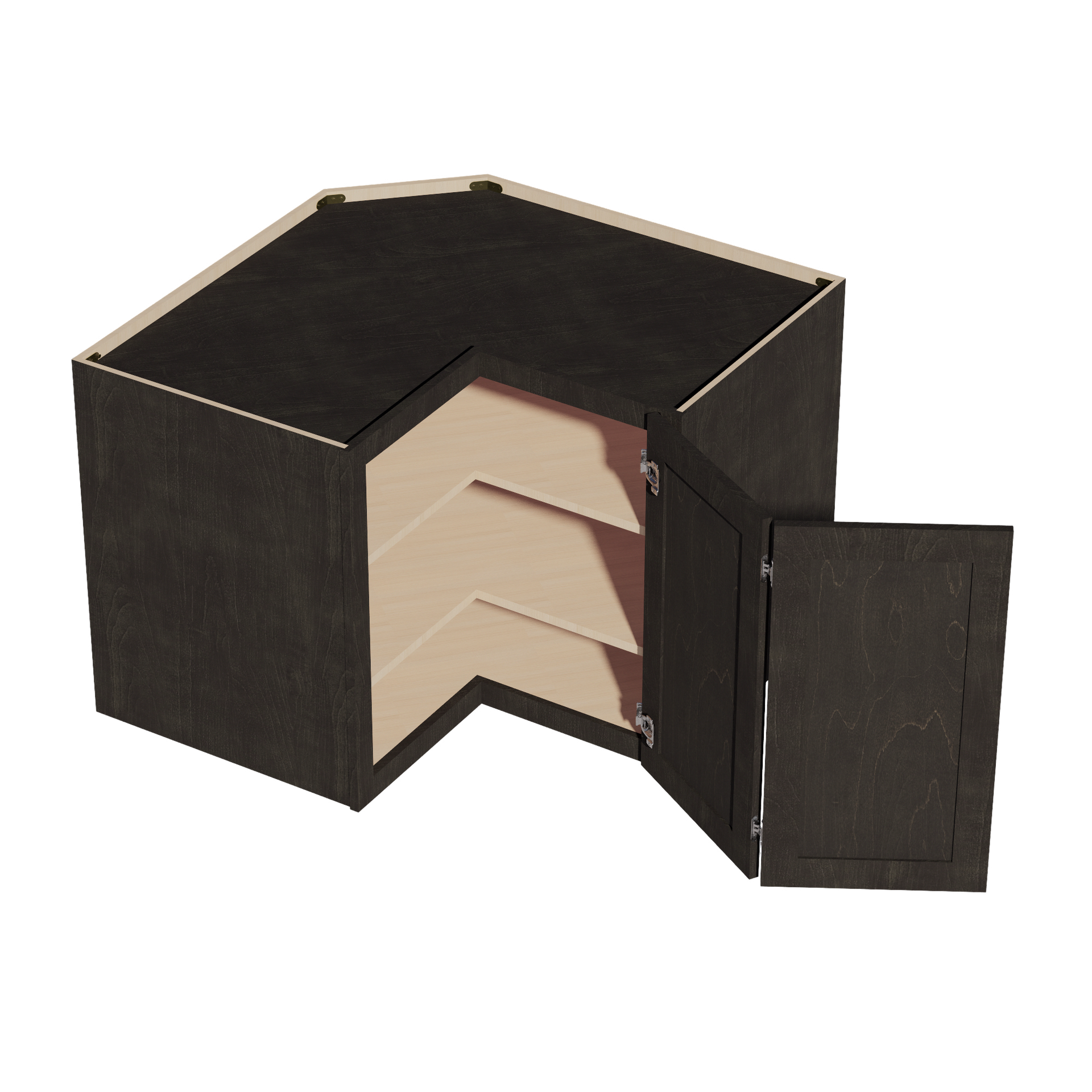 WPC2430-SDG  Base Panel Wainscot  - Shaker Style - Dark Grey   11-1/2"W x 29-1/2"H x 3/4"D