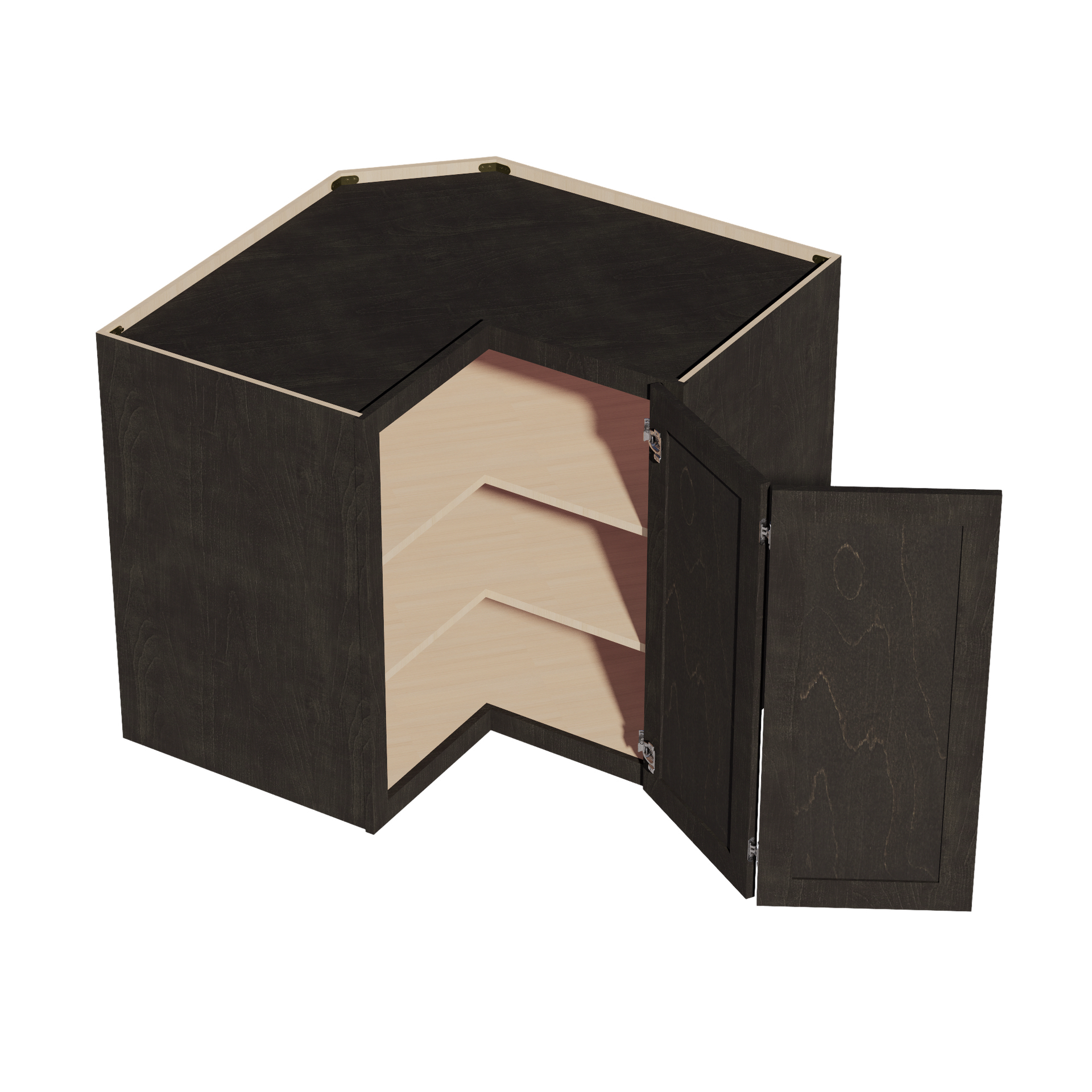 WPC2436-SDG  Base Panel Wainscot  - Shaker Style - Dark Grey   11-1/2"W x 35-1/2"H x 3/4"D