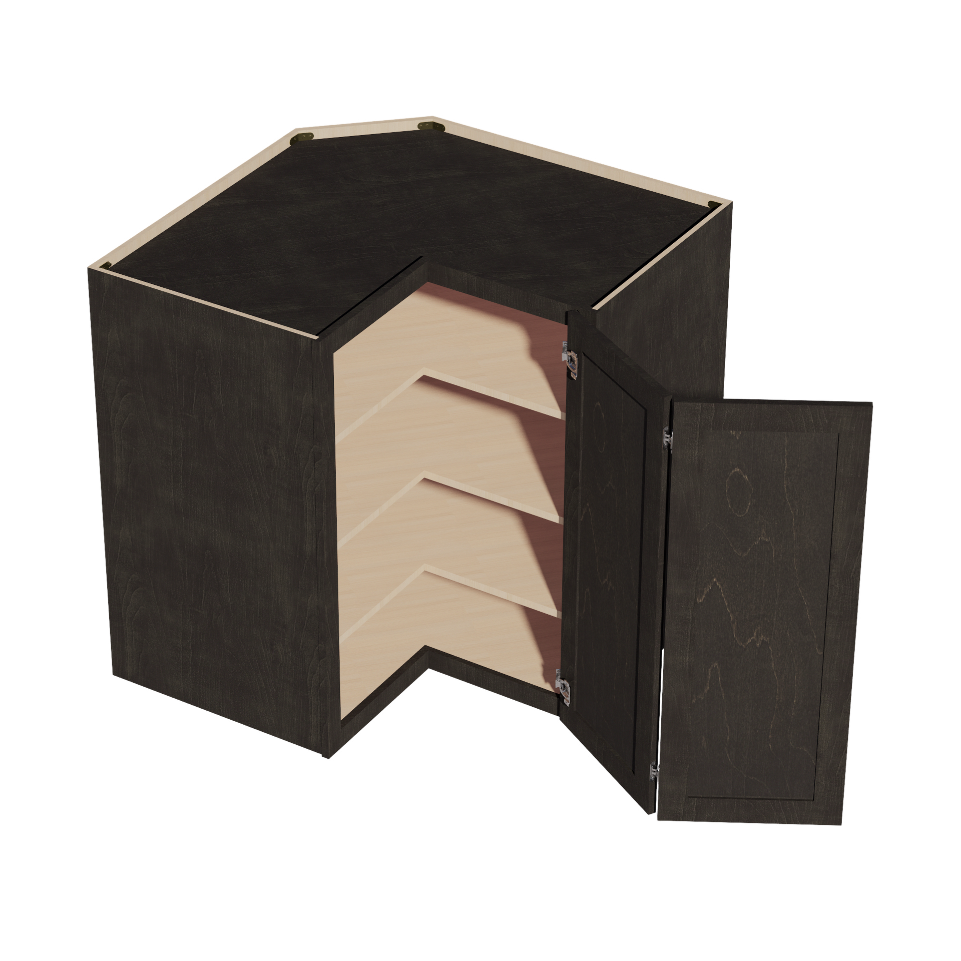 WPC2442-SDG  Base Panel Wainscot  - Shaker Style - Dark Grey   42"W x 41-1/2"H x 3/4"D