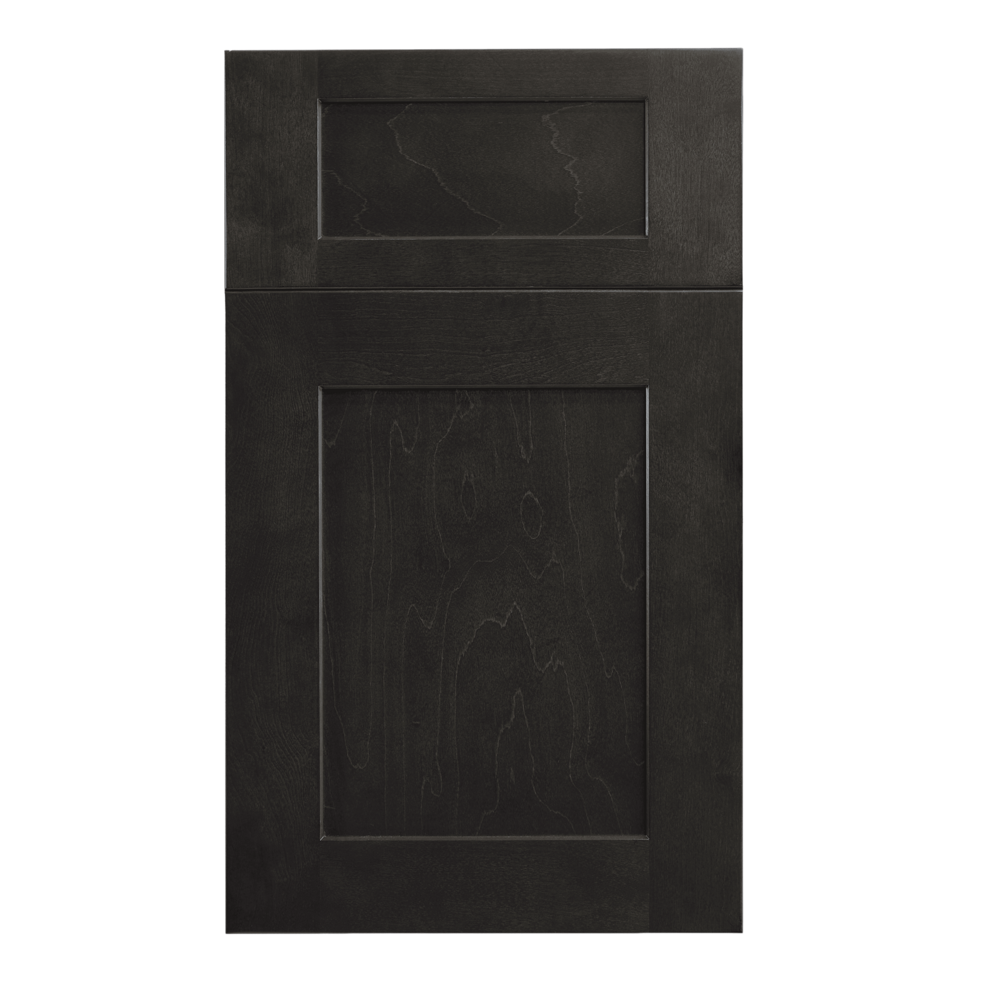W2415-SDG  Wall Cabinet 2 Doors & 2 Shelves - Shaker Style - Dark Grey   24"W x 15"H x 12"D