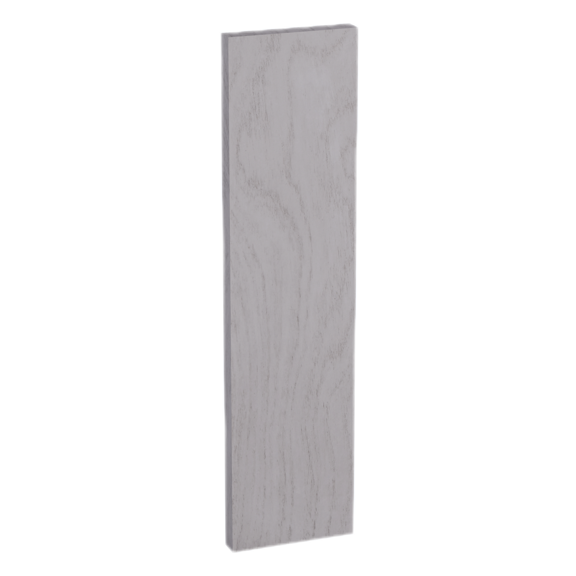 FLS48-SWG Flat Shelf - Shaker Style - Washed Grey   48"W x 2"H x 12"D