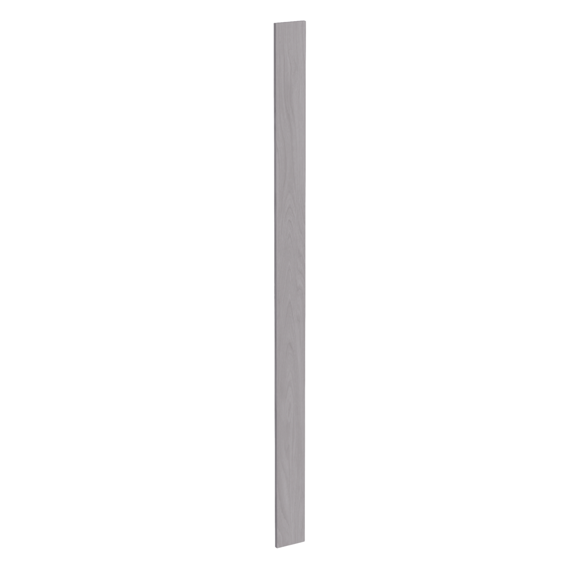 WF696-SWG Wall Cabinet Filler - Shaker Style - Washed Grey   6"W x 96"H x 3/4"D