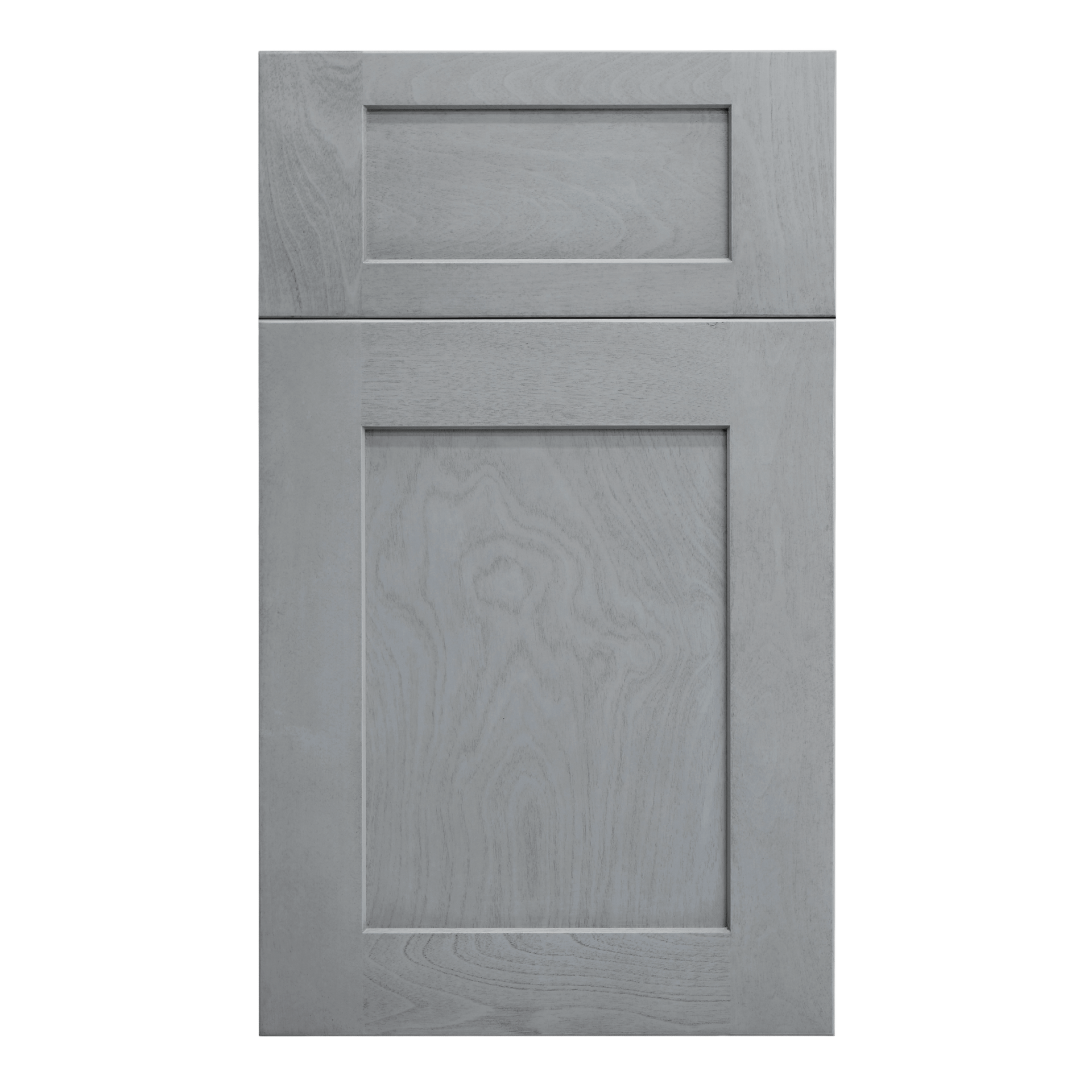 TP2484-SWG Tall Shelf Pantry Cabinet 4 Door & 6 Sheleves - Shaker Style - Washed Grey   24" W x 84"H x 24"D