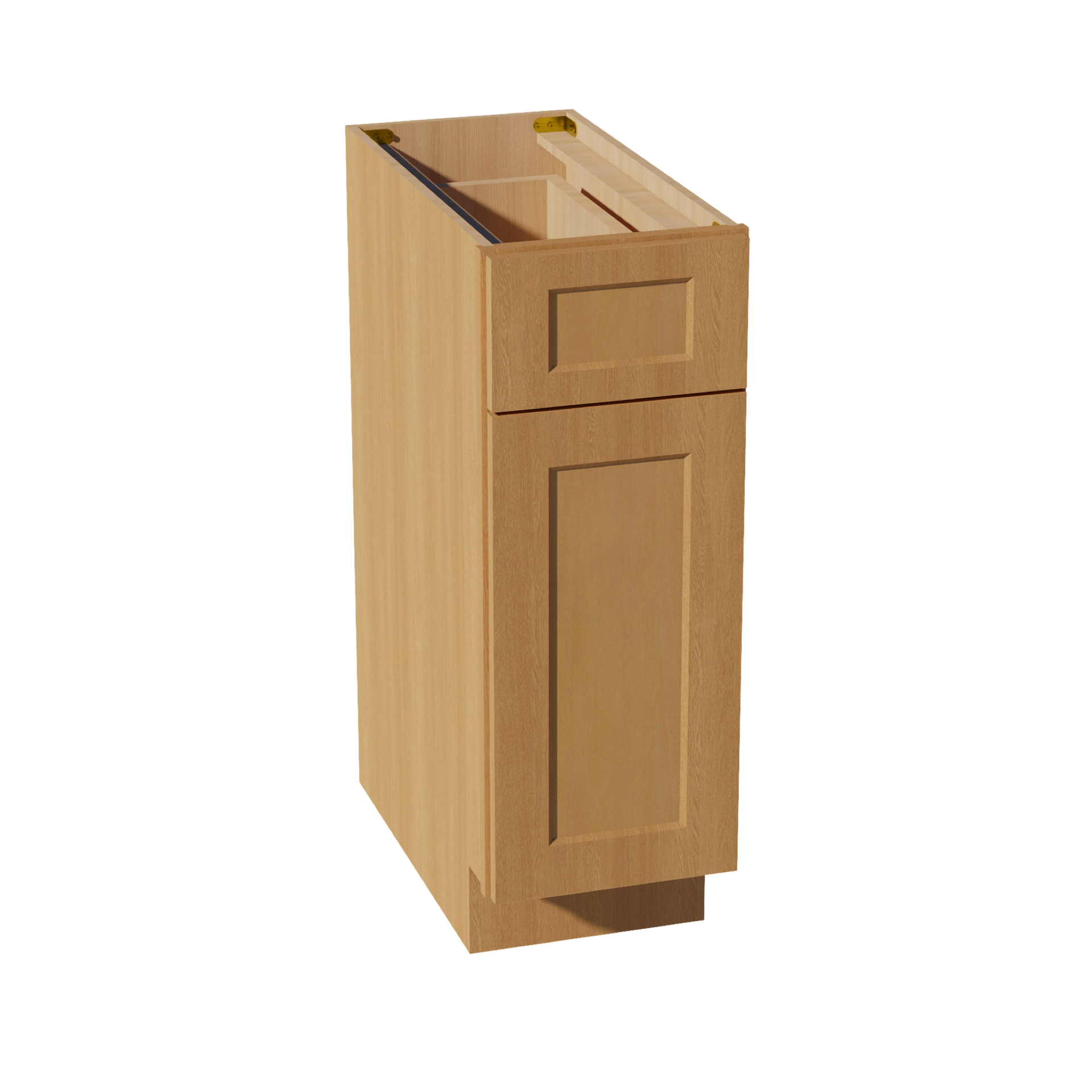 B12-ST  Base cabinet - Shaker Style - Timber   12"W x 34-1/2"H x 24"D