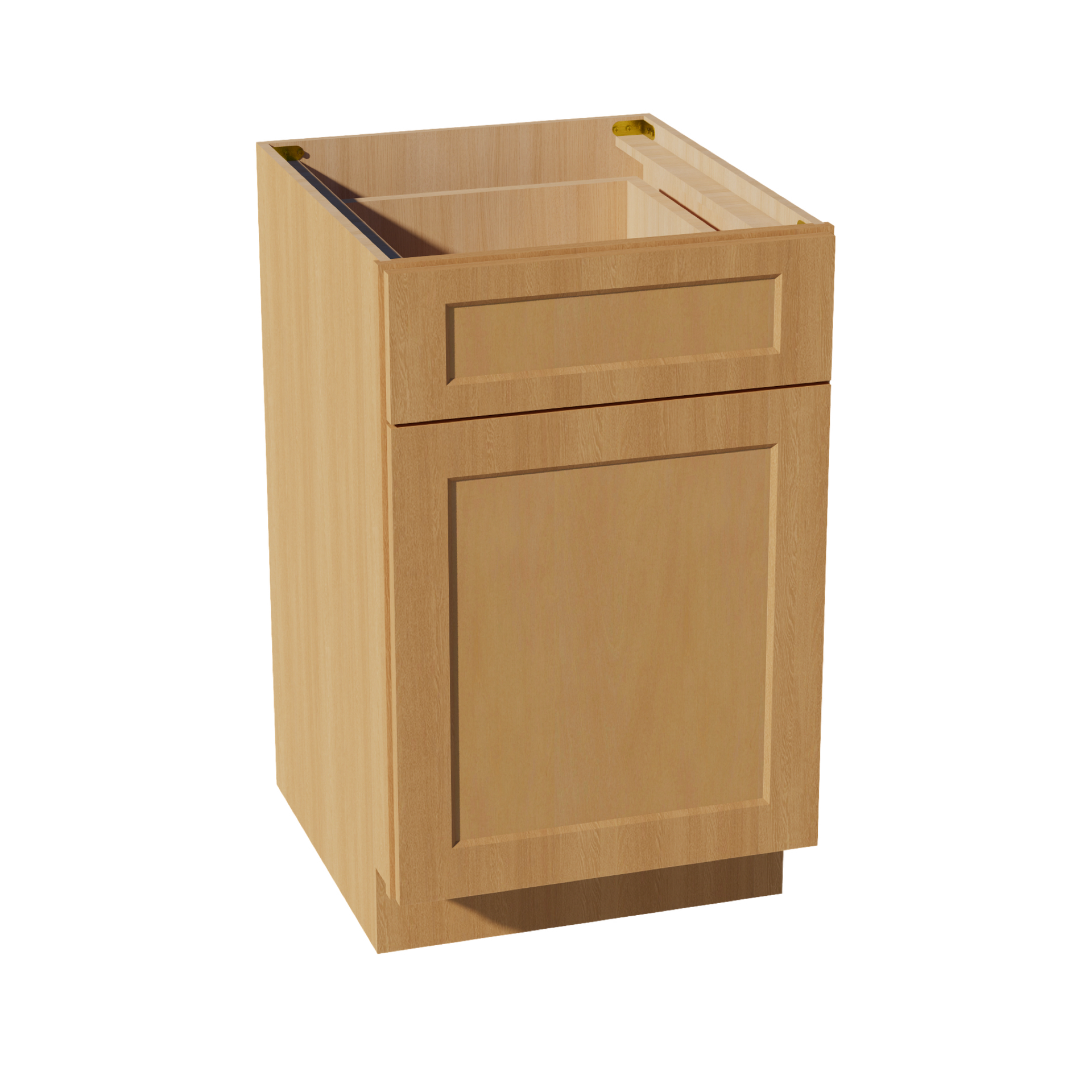 B21-ST  Base cabinet - Shaker Style - Timber   21"W x 34-1/2"H x 24"D