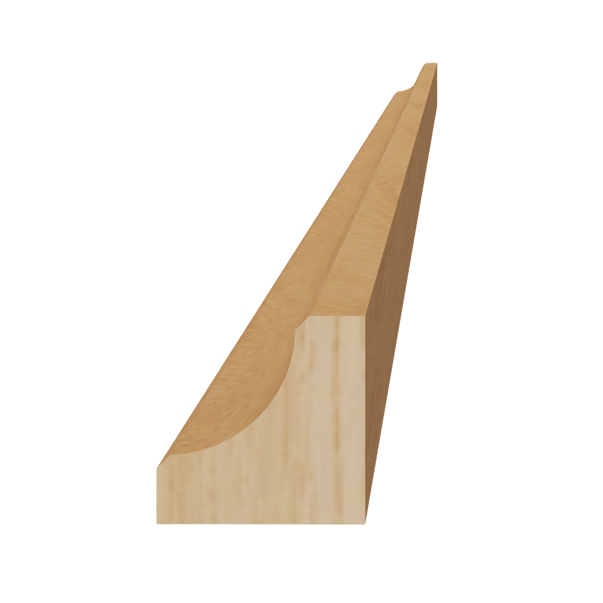 ICM8-ST  Inside Corner Molding - Shaker Style - Timber   96"W x 3/4"H x 3/4"D