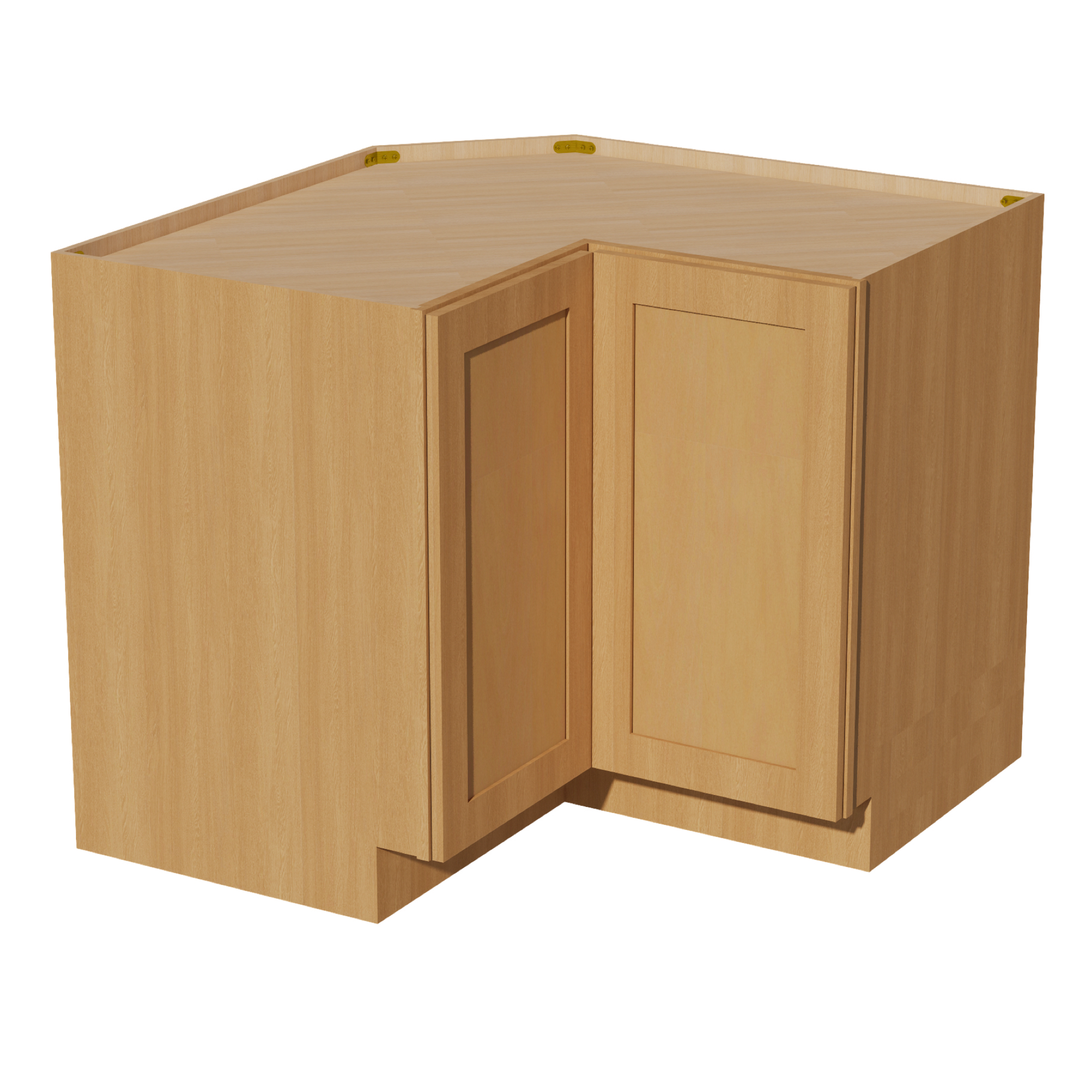 LSB36-ST Base Cabinet 2 Door Corner Lazy Susan - Shaker Style - Timber ...