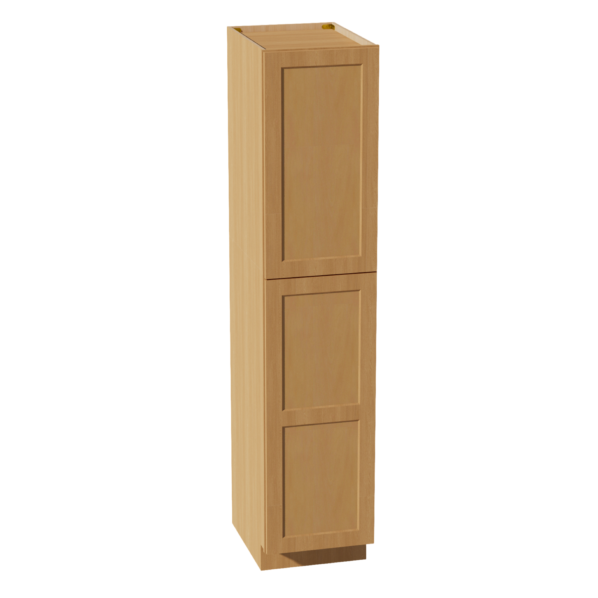 TP1884-ST  Tall Shelf Pantry Cabinet 2 Door & 6 Sheleves - Shaker Style - Timber   18"W x 84"H x 24"D