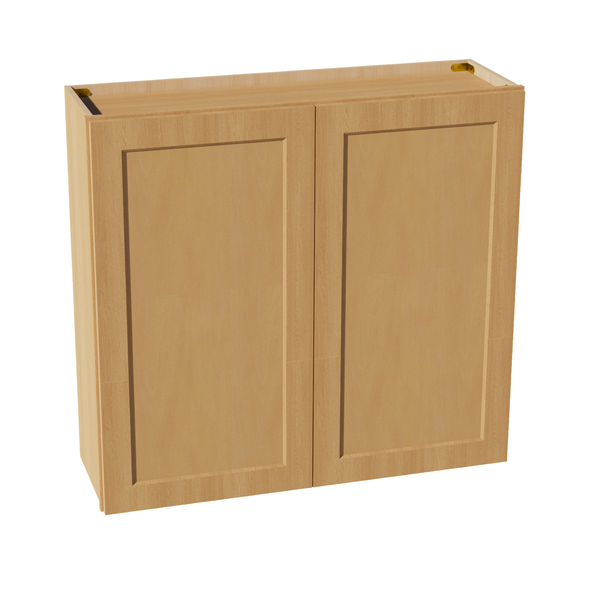 W3936-ST  Wall Cabinet 2 Doors & 2 Shelves - Shaker Style - Timber   39"W x 36"H x 12"D