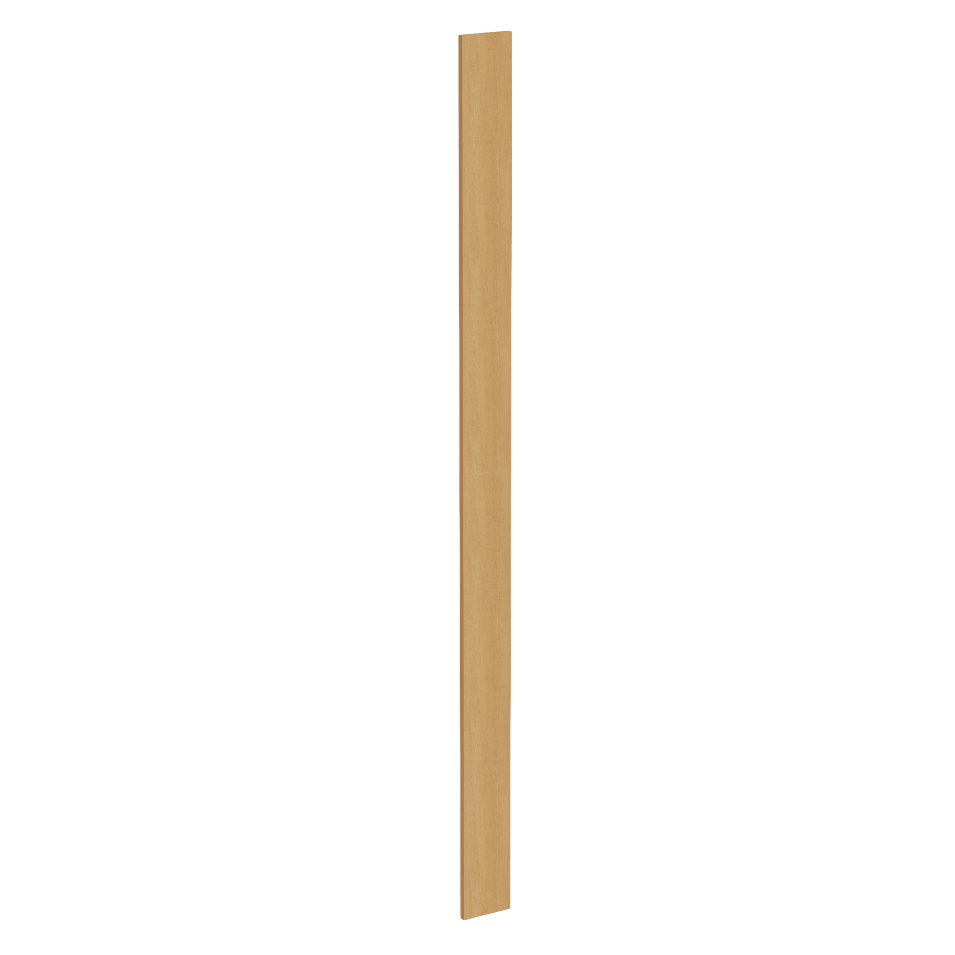 WF696-ST: Shaker Timber 06"W x 96"H Wall Cabinet Filler