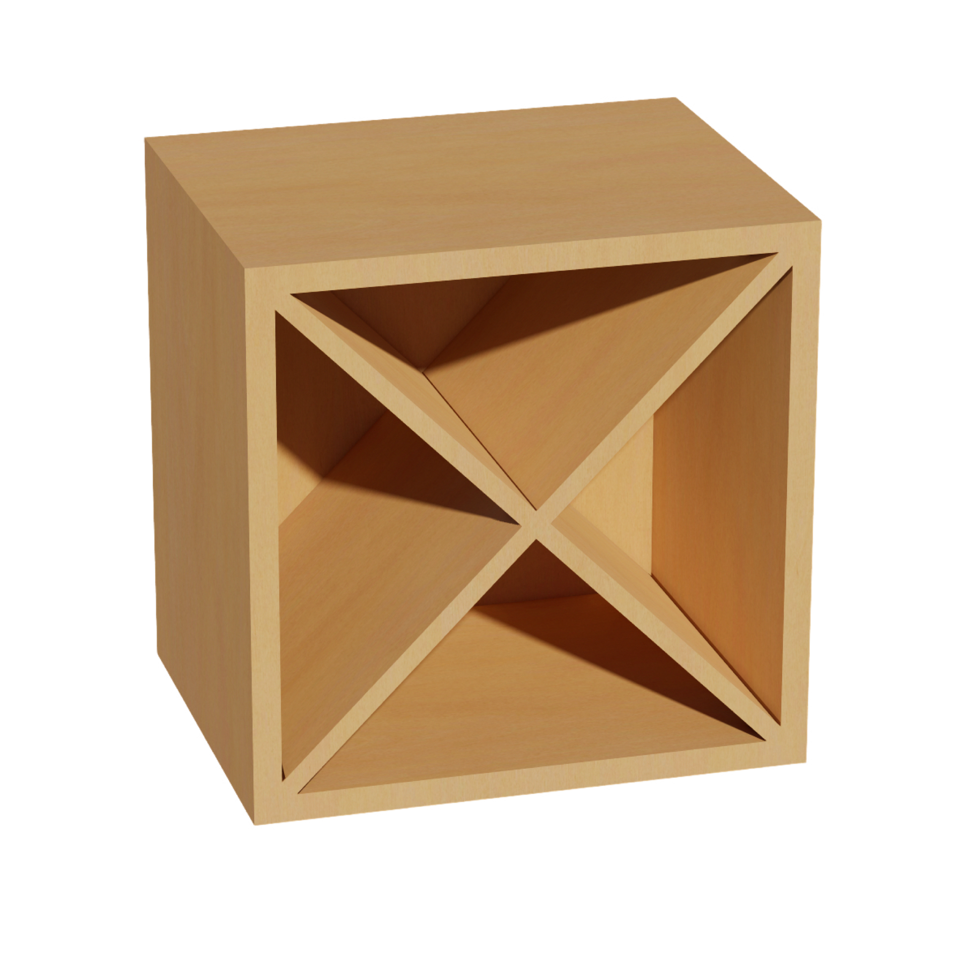 WR1515-ST  Wood Wall Mounted Range Hood - Shaker Style - Timber   15"W x 15"H x 12"D