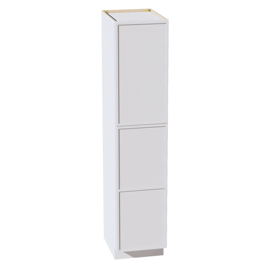 TP1884-SSW  Tall Shelf Pantry Cabinet 2 Door & 6 Sheleves - Slim Shaker Style - White   18"W x 84"H x 24"D