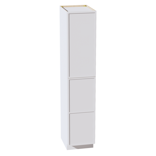 TP1890-SSW  Tall Shelf Pantry Cabinet 2 Door & 6 Sheleves - Slim Shaker Style - White   18"W x 90"H x 24"D