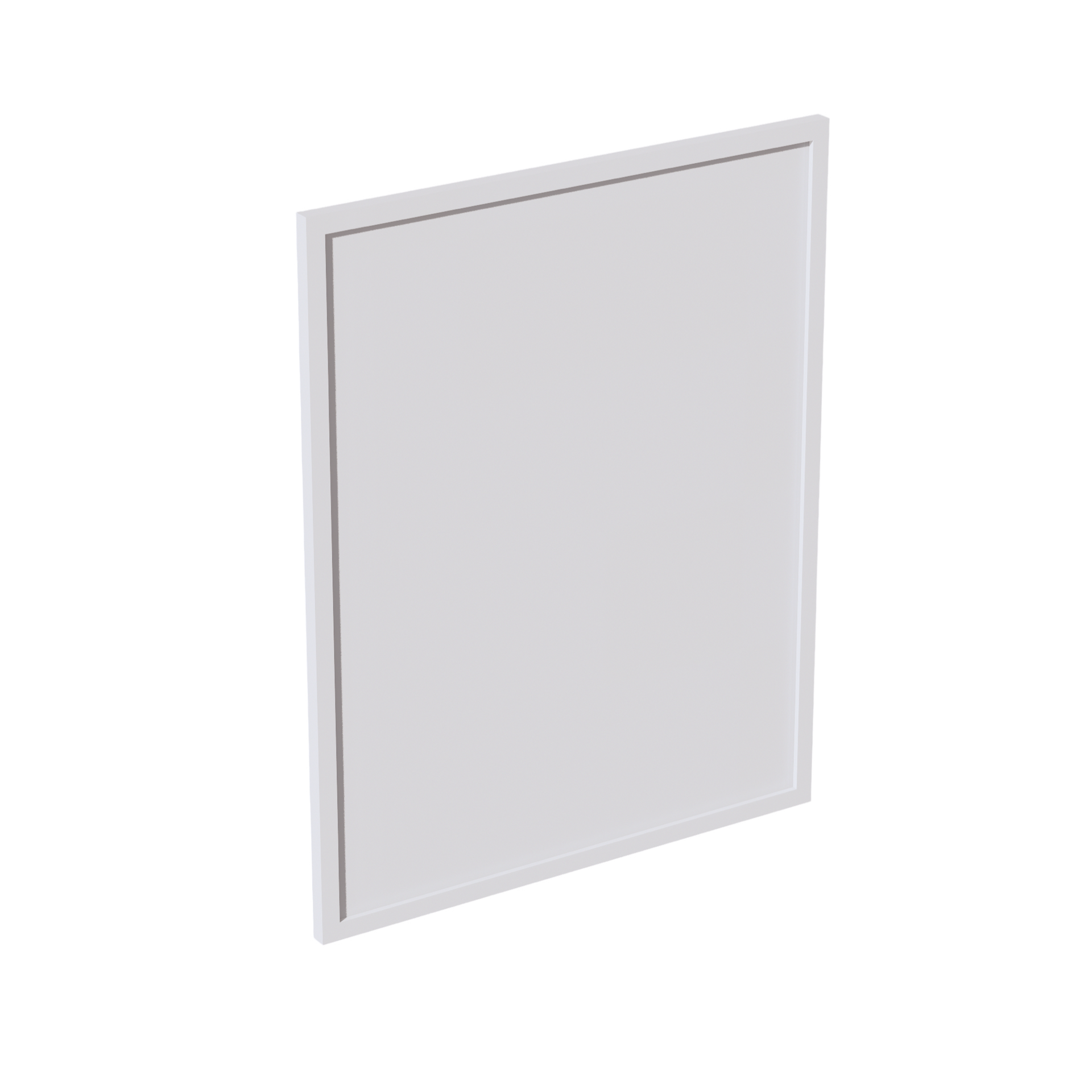 WP-BASE-SSW  Base Panel Wainscot  - Slim Shaker Style - White   23-1/2"W x 29-1/2"H x 3/4"D