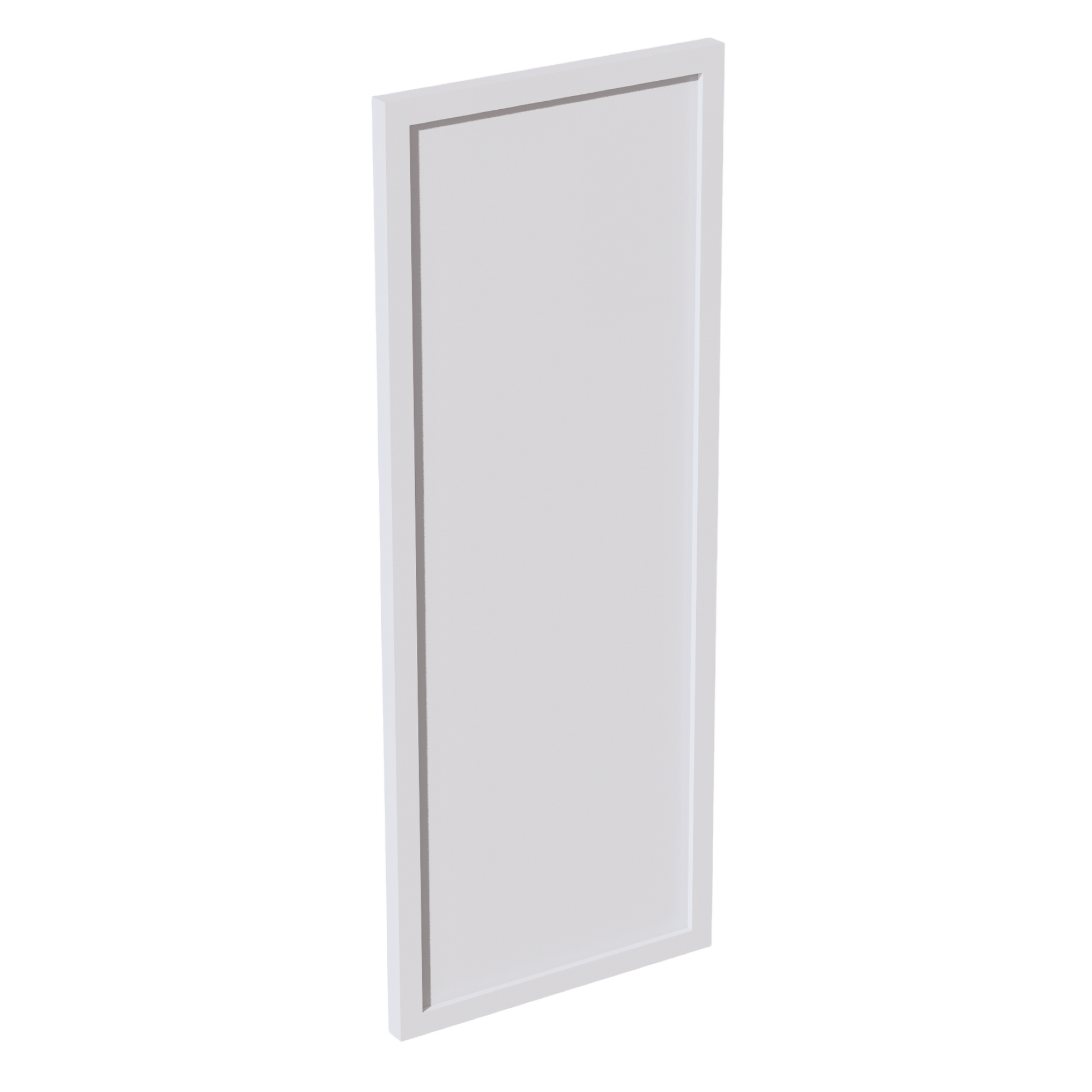 WP-W30-SSW  Base Panel Wainscot  - Slim Shaker Style - White   11-1/2"W x 29-1/2"H x 3/4"D