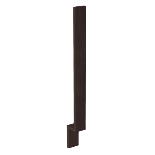 BF3-SSE  Base Cabinet Filler - Slim Shaker Style - Espresso   03"W x 34-1/2"H x