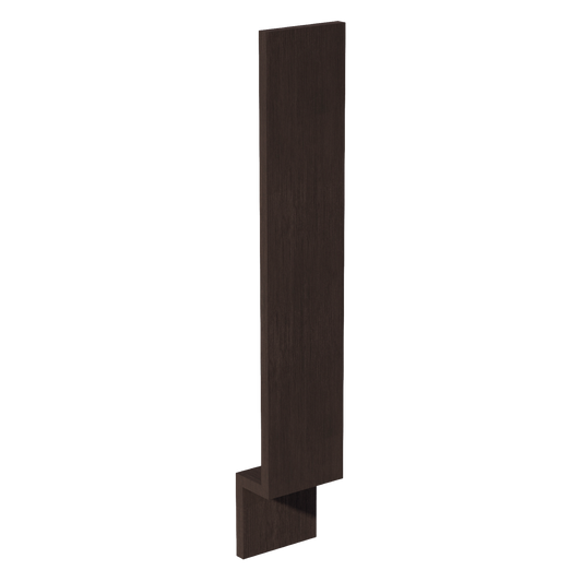 BF6-SSE  Base Cabinet Filler - Slim Shaker Style - Espresso   06"W x 34-1/2"H x