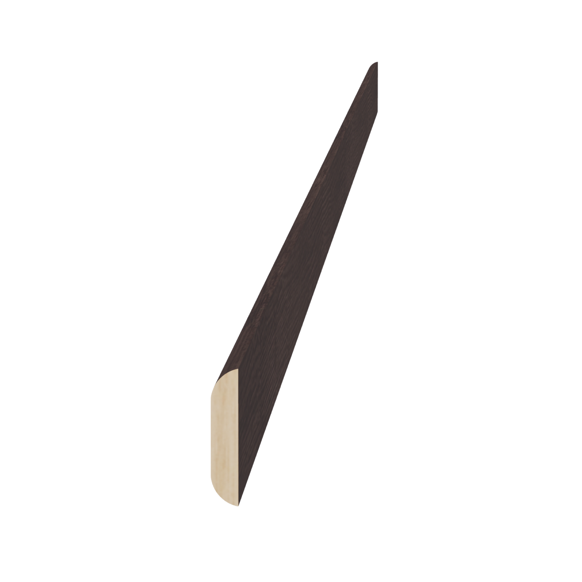 BM1-1/4-SSE  Batten Molding - Slim Shaker Style - Espresso   96"W x 1-1/4" x 1/4"D