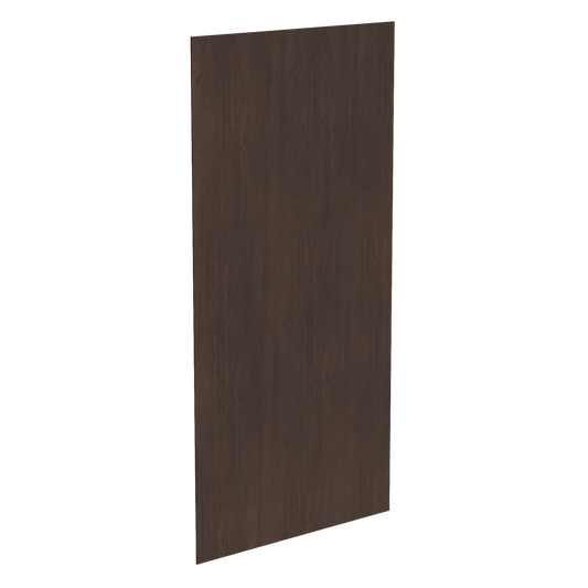 BP4896-1/4-SSE  Base End Skin Panel - Slim Shaker Style - Espresso   48"W x 96"H x 1/4"D