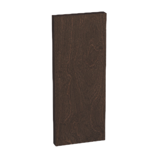 FLS30-SSE  Flat Shelf - Slim Shaker Style - Espresso   30"W x 2"H x 12"D