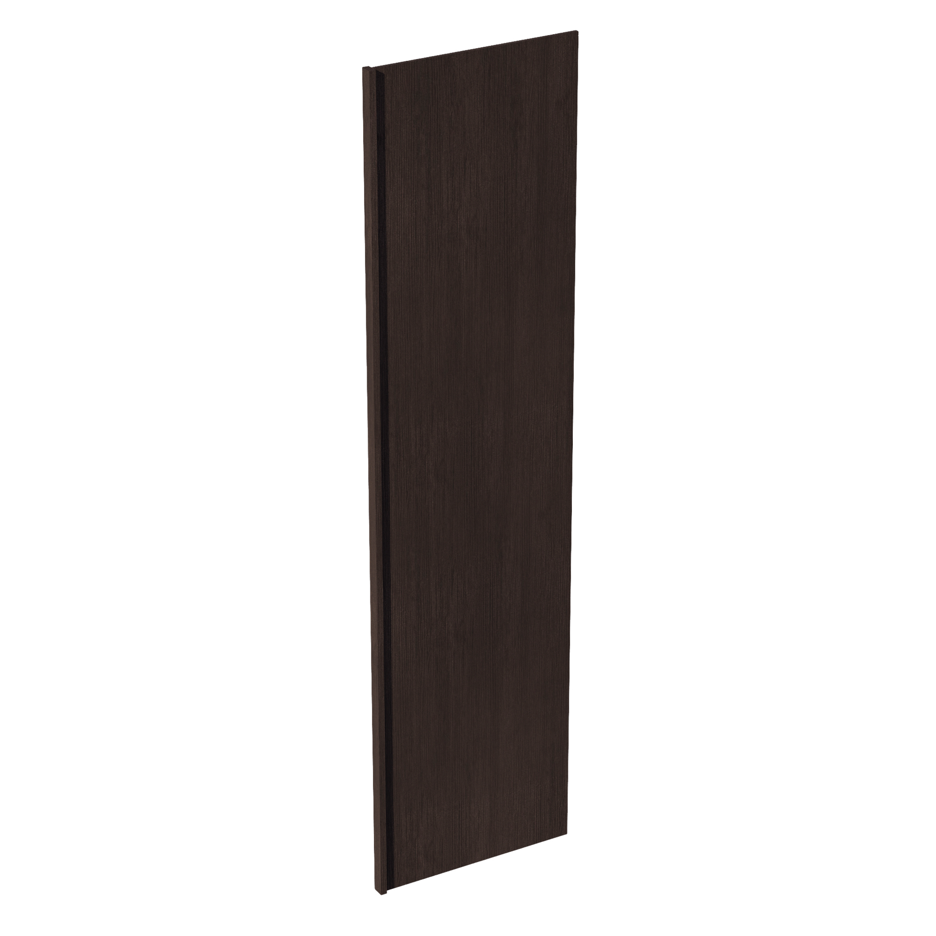 REP2496-SSE  Refrigerator Return Panel - Slim Shaker Style - Espresso   1-1/2"W x 96"H x 24"D