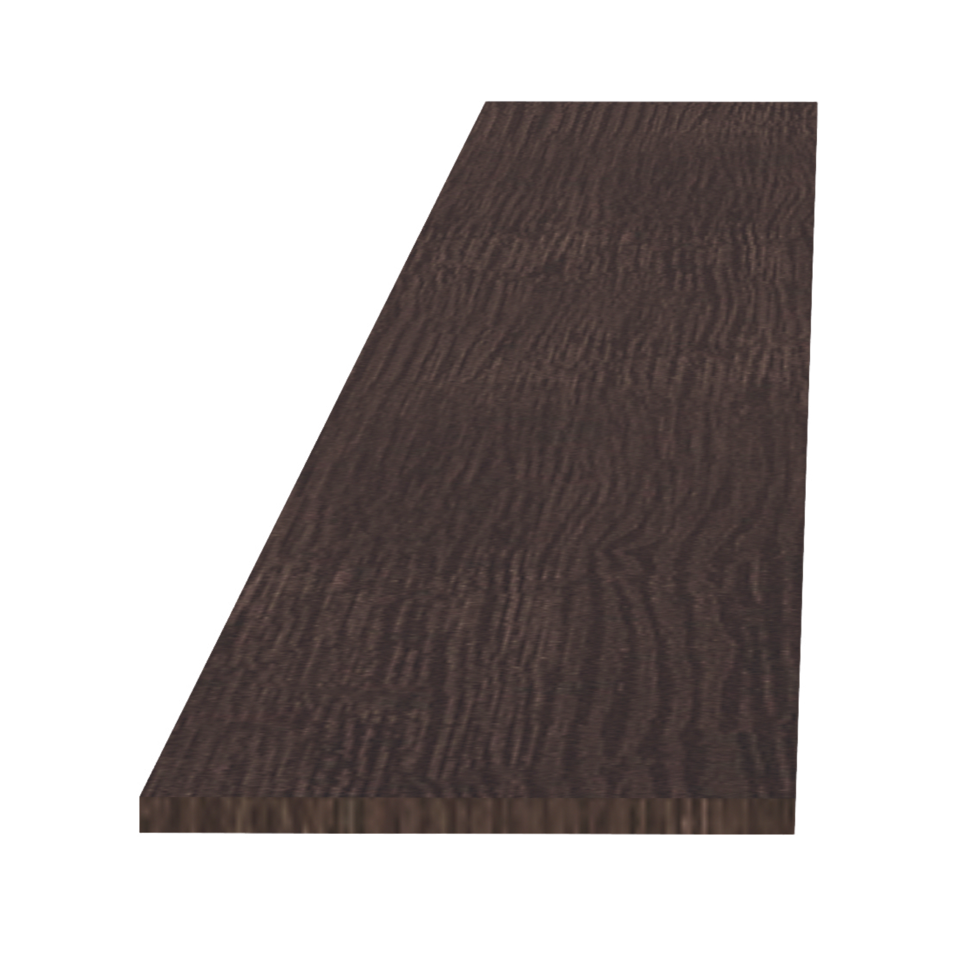 TK8-SSE  Toe Kick Plate - Slim Shaker Style - Espresso   96"W x 4-1/2"H x 1/4"D