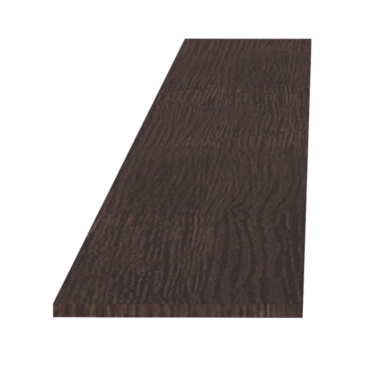 TK8-SSE  Toe Kick Plate - Slim Shaker Style - Espresso   96"W x 4-1/2"H x 1/4"D