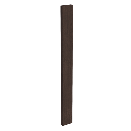 WF330-SSE  Wall Cabinet Filler - Slim Shaker Style - Espresso   3"W x 30"H x 3/4"D