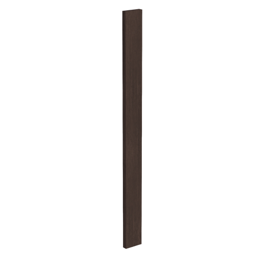 WF336-SSE  Wall Cabinet Filler - Slim Shaker Style - Espresso   3"W x 36"H x 3/4"D