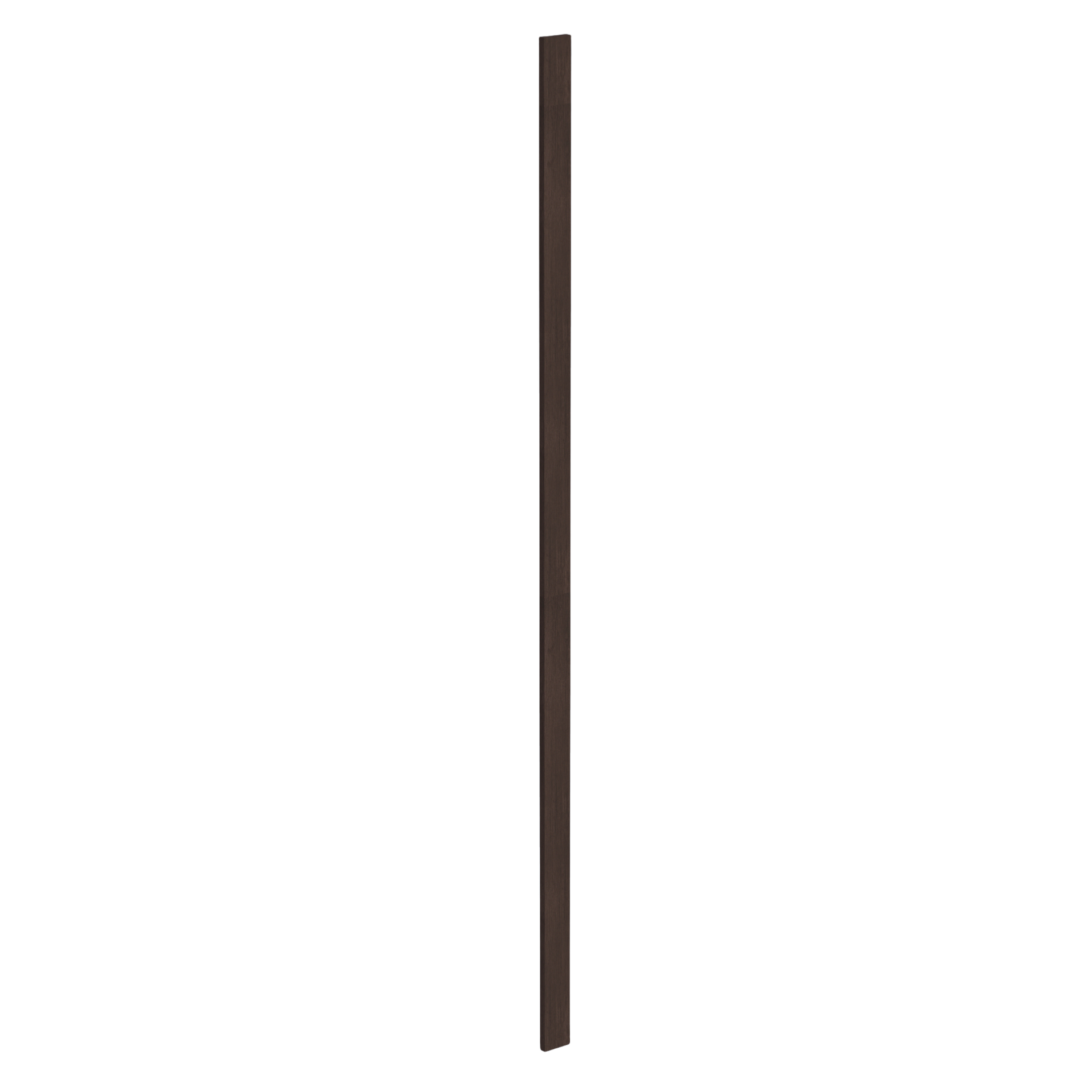 WF396-SSE  Wall Cabinet Filler - Slim Shaker Style - Espresso   3"W x 96"H x 3/4"D