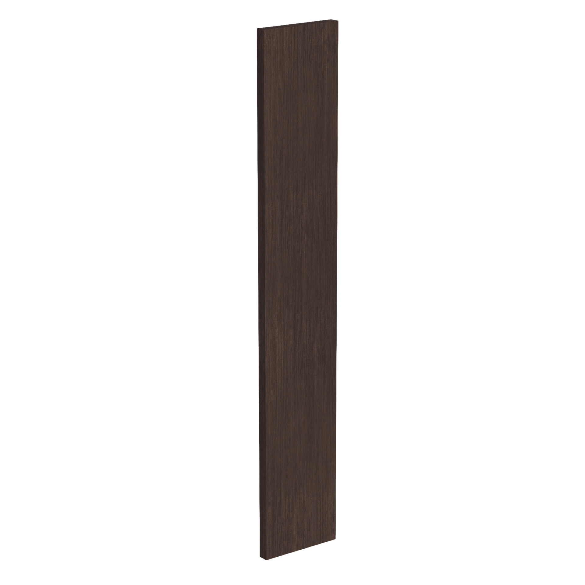 WF636-SSE  Wall Cabinet Filler - Slim Shaker Style - Espresso   6"W x 36"H x 3/4"D
