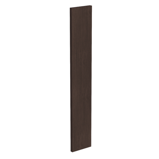 WF636-SSE  Wall Cabinet Filler - Slim Shaker Style - Espresso   6"W x 36"H x 3/4"D