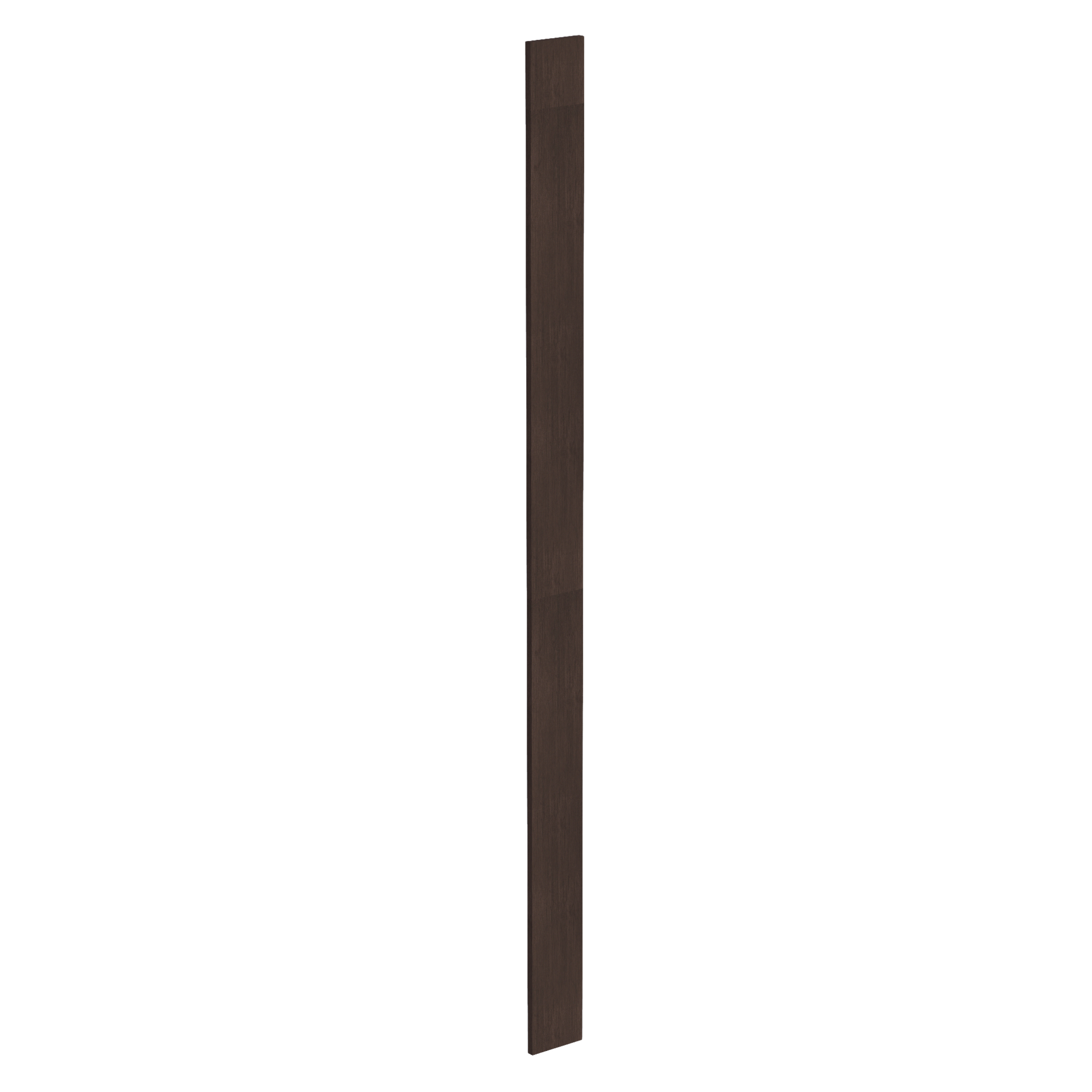 WF696-SSE  Wall Cabinet Filler - Slim Shaker Style - Espresso   6"W x 96"H x 3/4"D
