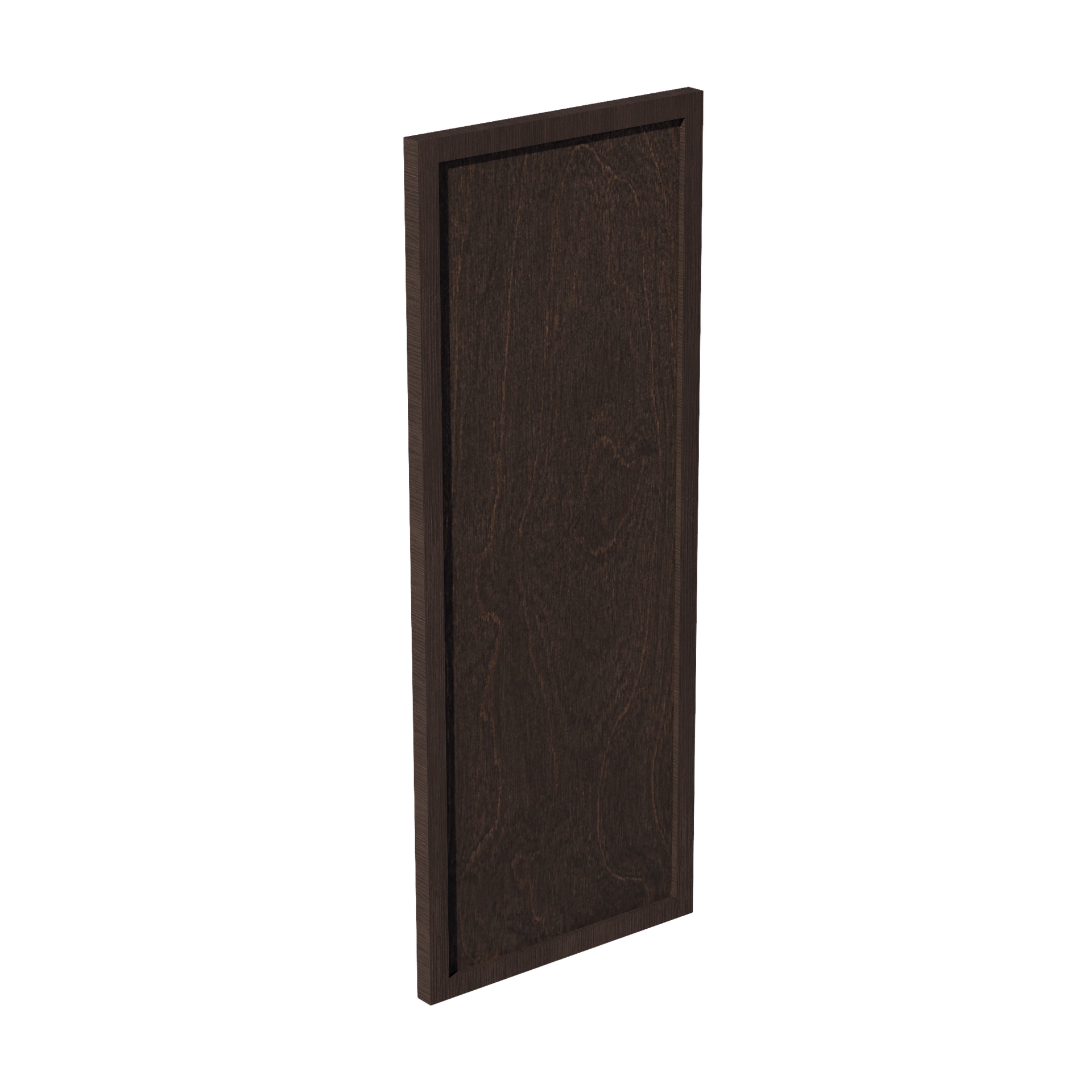 WP-W30-SSE  Base Panel Wainscot  - Slim Shaker Style - Espresso   11-1/2"W x 29-1/2"H x 3/4"D