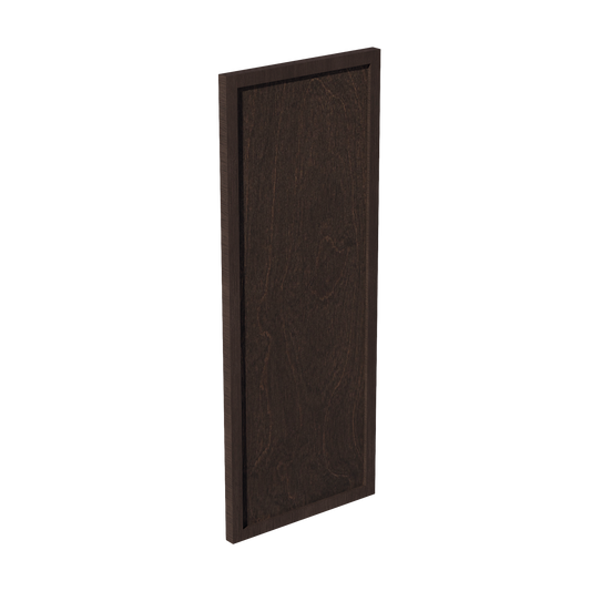 WP-W30-SSE  Base Panel Wainscot  - Slim Shaker Style - Espresso   11-1/2"W x 29-1/2"H x 3/4"D