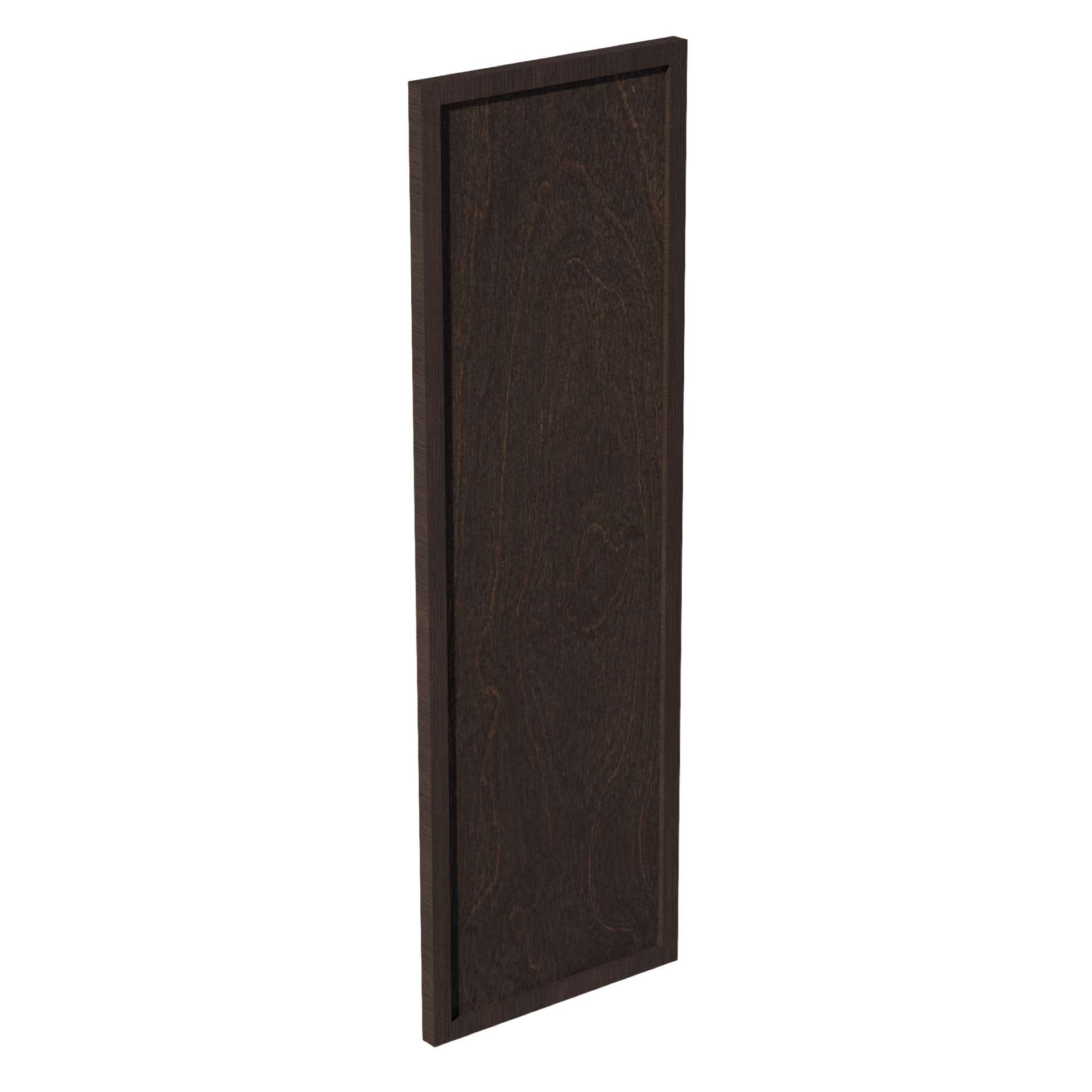WP-W36-SSE: Slim Shaker Espresso 36" - 11-1/2"W x 35-1/2"H x 3/4"D Wainscot Panel Wall