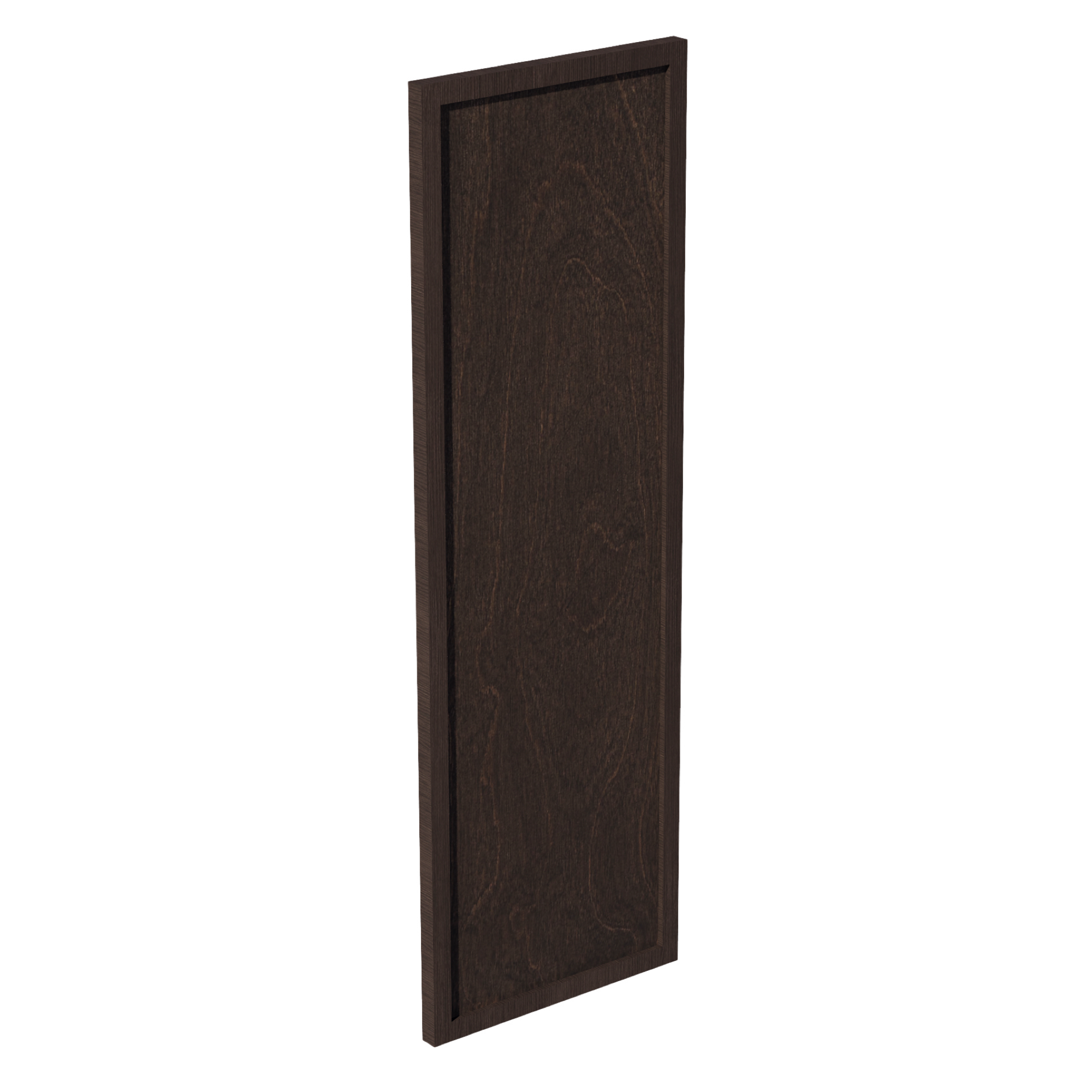 WP-W36-SSE: Slim Shaker Espresso 36" - 11-1/2"W x 35-1/2"H x 3/4"D Wainscot Panel Wall
