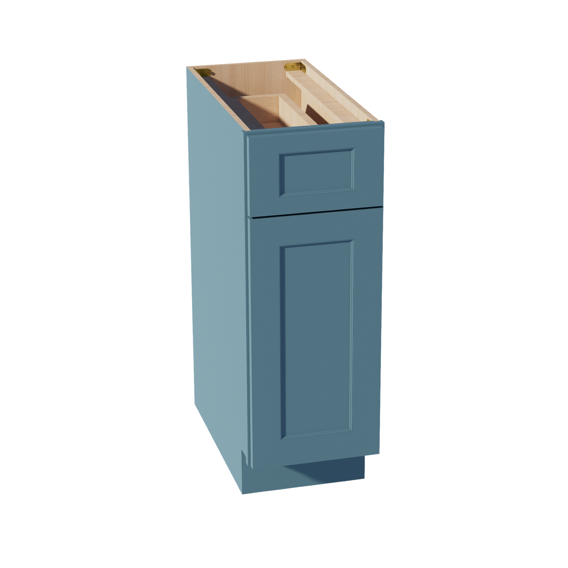B12-SG  Base cabinet - Shaker Style - Green   12"W x 34-1/2"H x 24"D