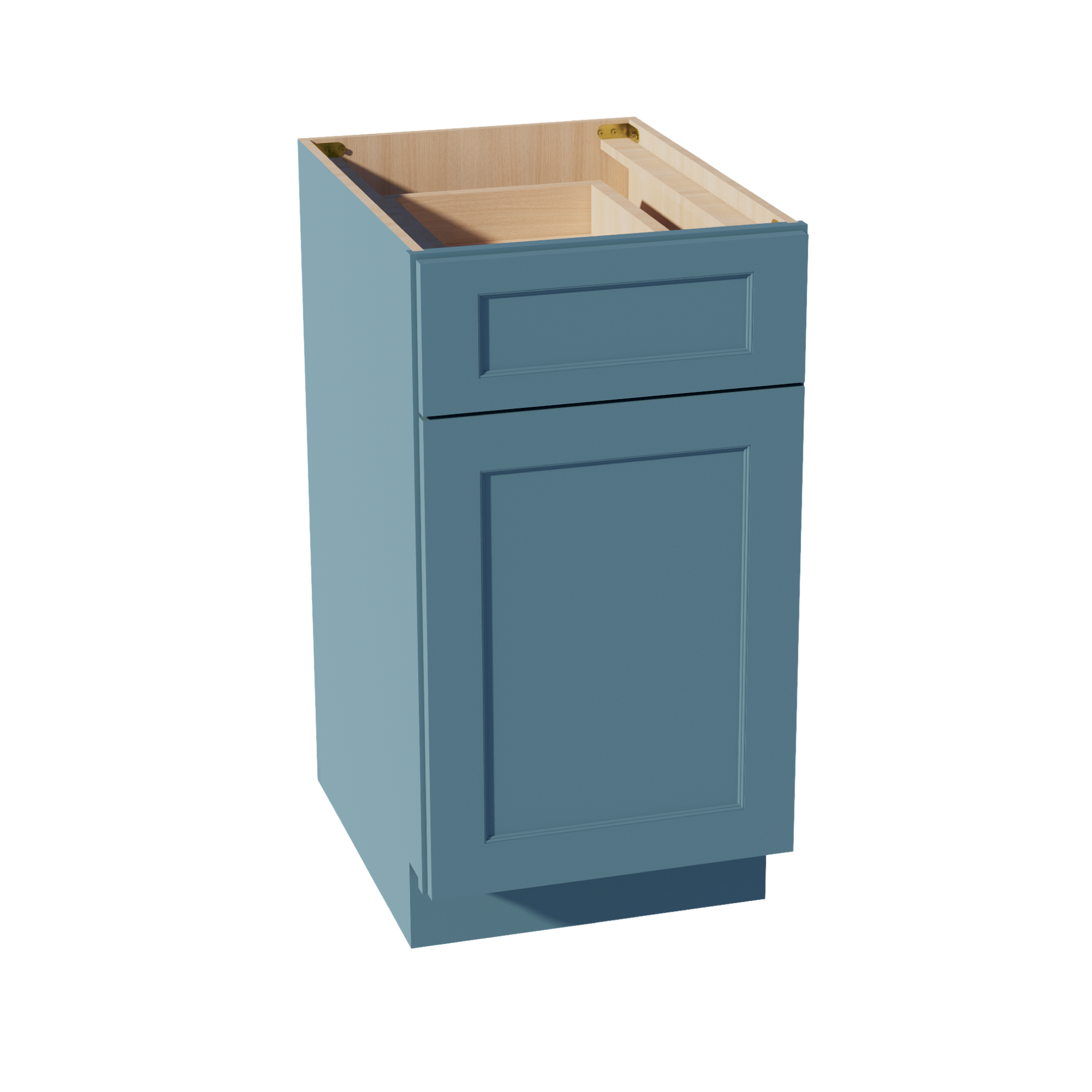 B18-SG  Base cabinet - Shaker Style - Green   18"W x 34-1/2"H x 24"D
