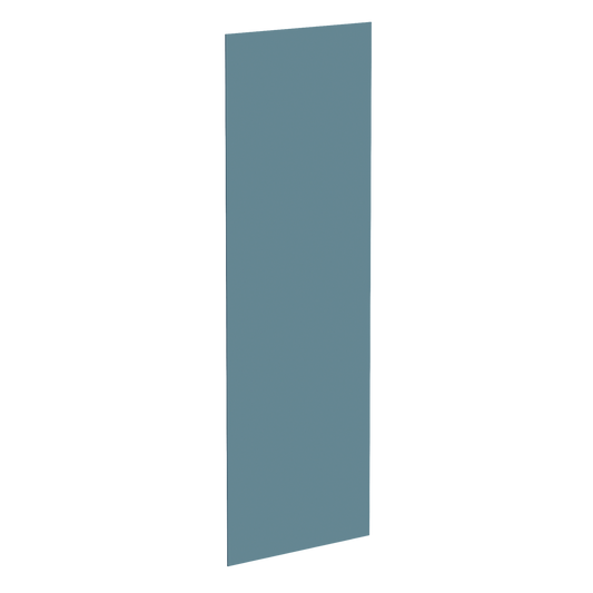 BP3496-1/4-SG  Base End Skin Panel - Shaker Style - Green   34"W x 96"H x 1/4"D