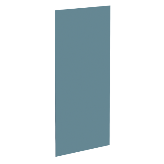 BP4896-1/4-SG  Base End Skin Panel - Shaker Style - Green   48"W x 96"H x 1/4"D