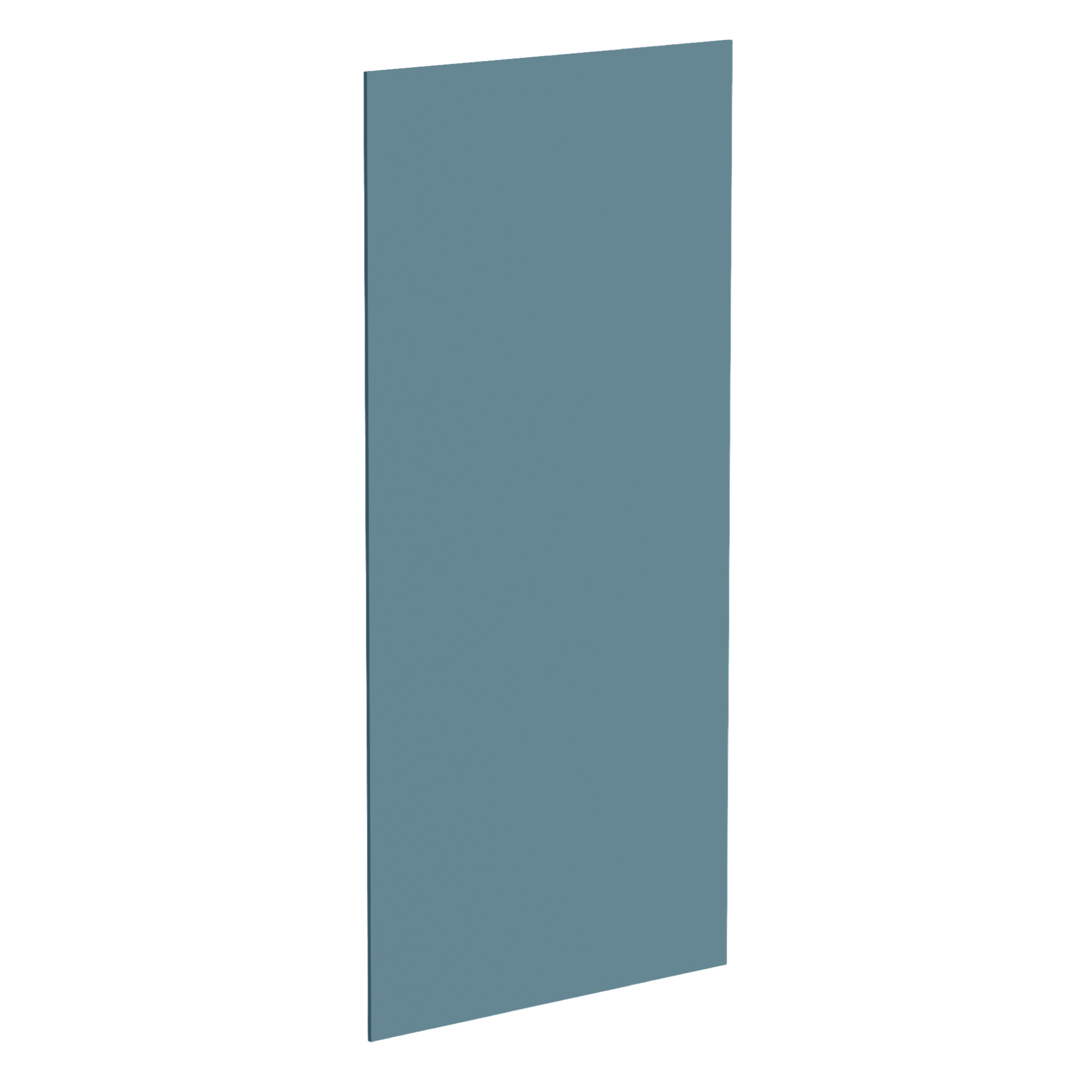 BP4896-1/2-SG  Base End Skin Panel - Shaker Style - Green   48"W x 96"H x 1/2"D