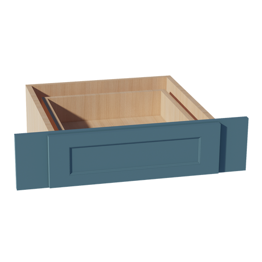 KD30-SG  Vanity Knee Drawer - Shaker Style - Green   30"W x 7-1/2"H x 21"D