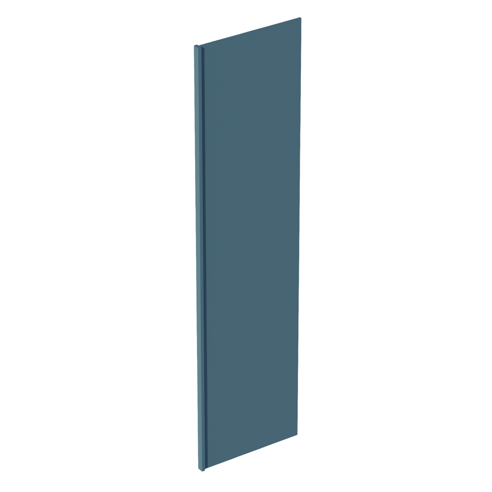 REP2496-SG  Refrigerator Return Panel - Shaker Style - Green   1-1/2"W x 96"H x 24"D