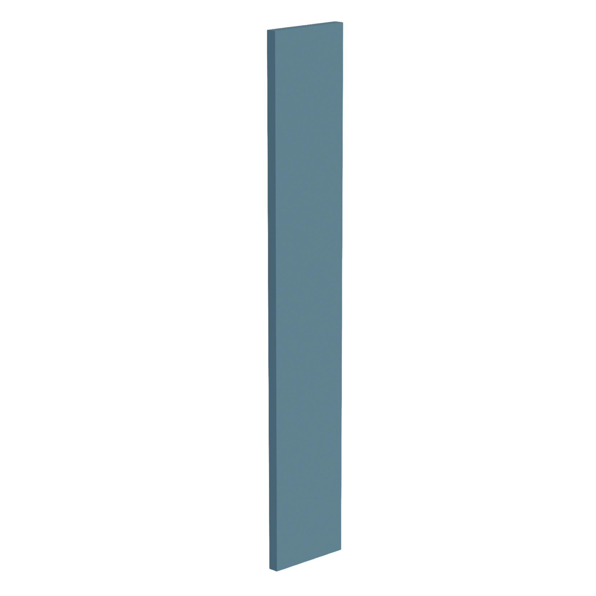 WF636-SG  Wall Cabinet Filler - Shaker Style - Green   6"W x 36"H x 3/4"D