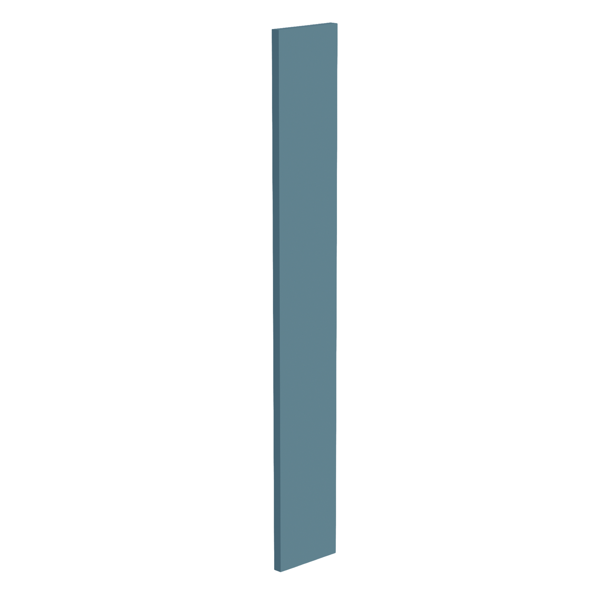 WF642-SG  Wall Cabinet Filler - Shaker Style - Green   6"W x 42"H x 3/4"D